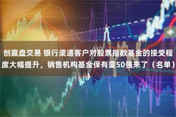 创赢盘交易 银行渠道客户对股票指数基金的接受程度大幅提升，销售机构基金保有量50强来了（名单）